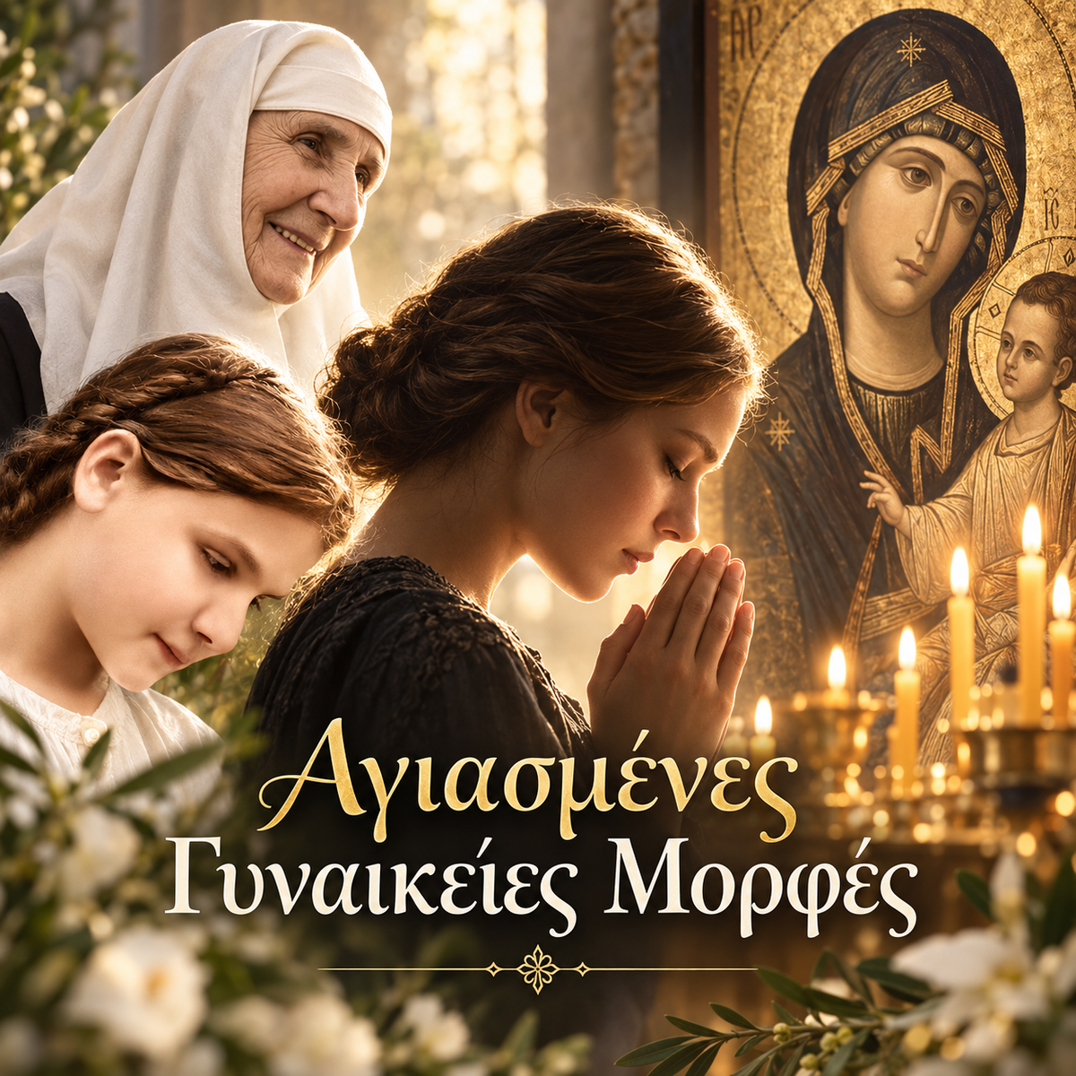 Αγιασμένες γυναικείες μορφές